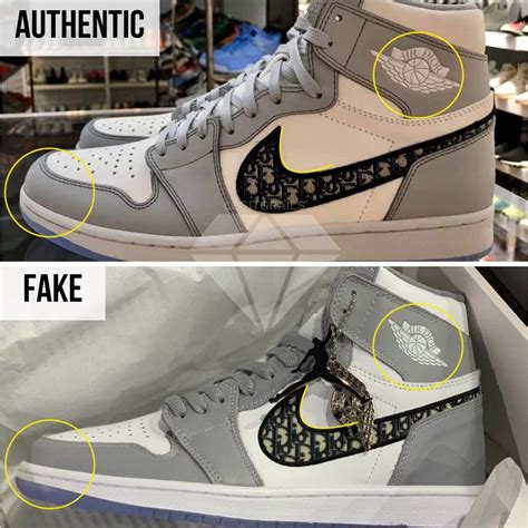 fake jordan x dior|air jordan authenticity check.